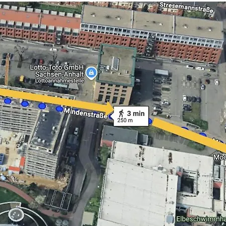 Lägenhet Lucky Ls07 - Vollausstattung - Zentrum - Aufzug - Grosse Kueche - 2 - Smart-tv Magdeburg